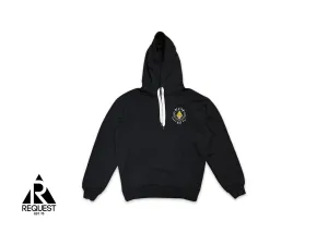 Casa Way Embroidered Hooded Sweatshirt "Black"