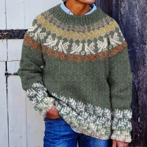 Chic Knit Detail Sweater