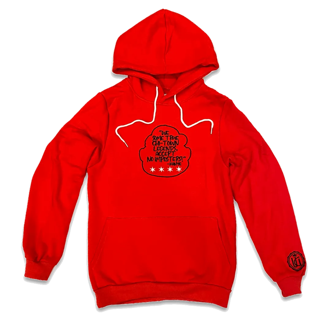 ChiTown Legends Hoodie (Red)