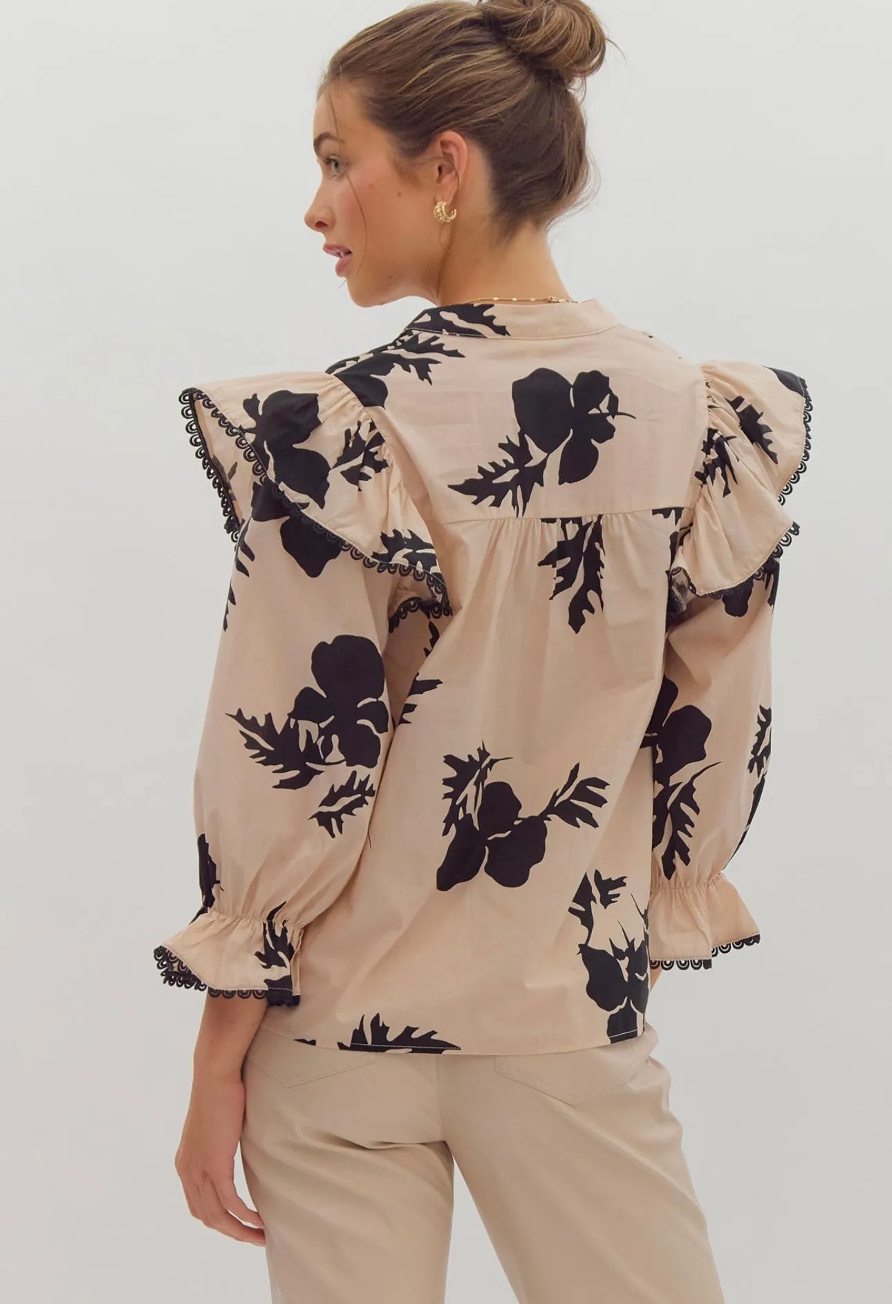 Christy Floral Top