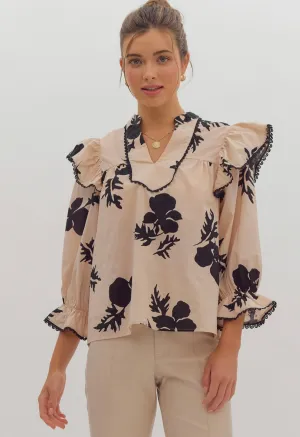 Christy Floral Top