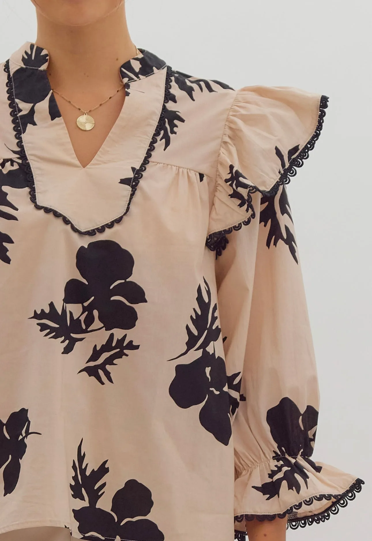 Christy Floral Top