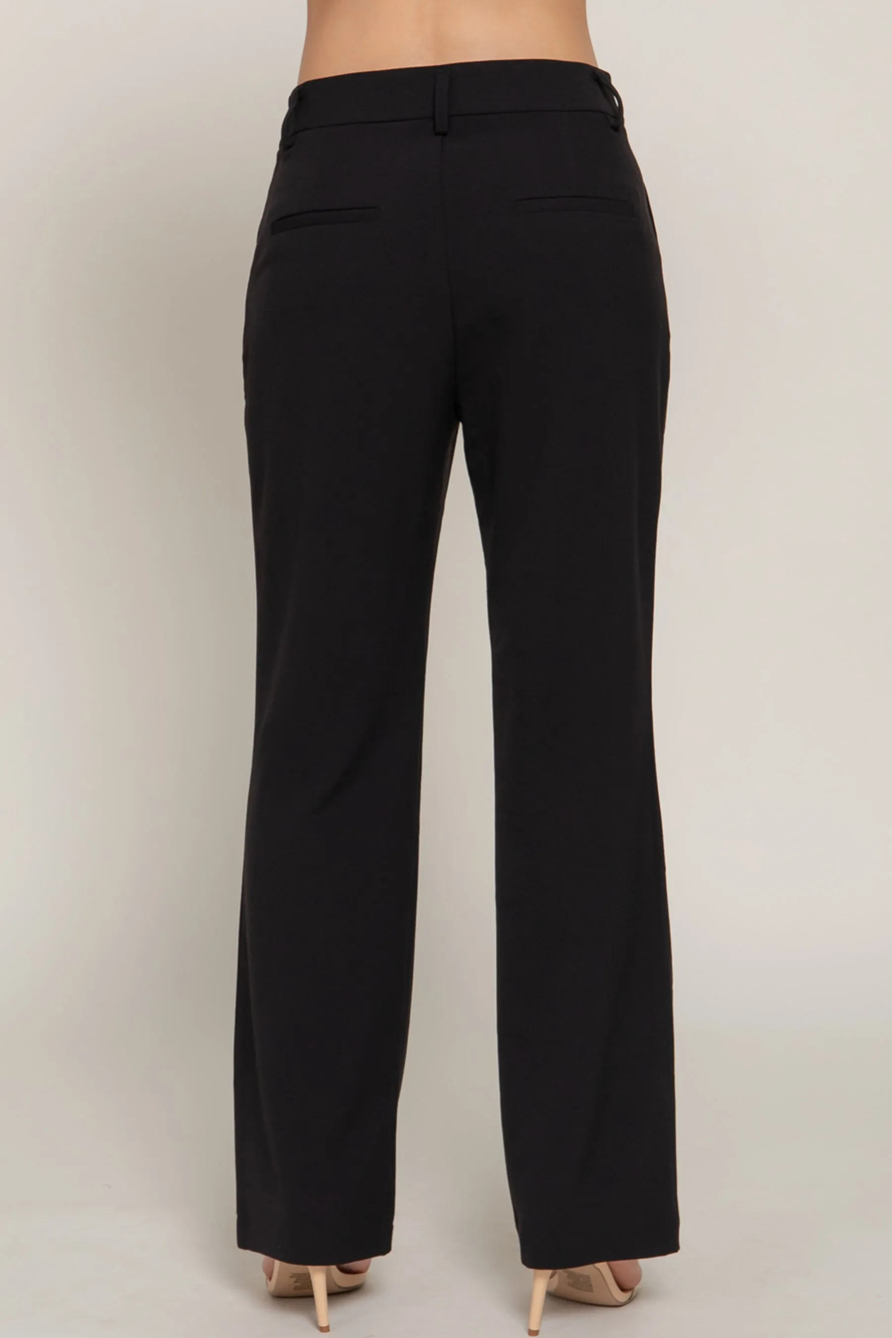 Classic Straight Leg Trousers Woven Stretch Work Pants ZP14316C28 $12.50EACH