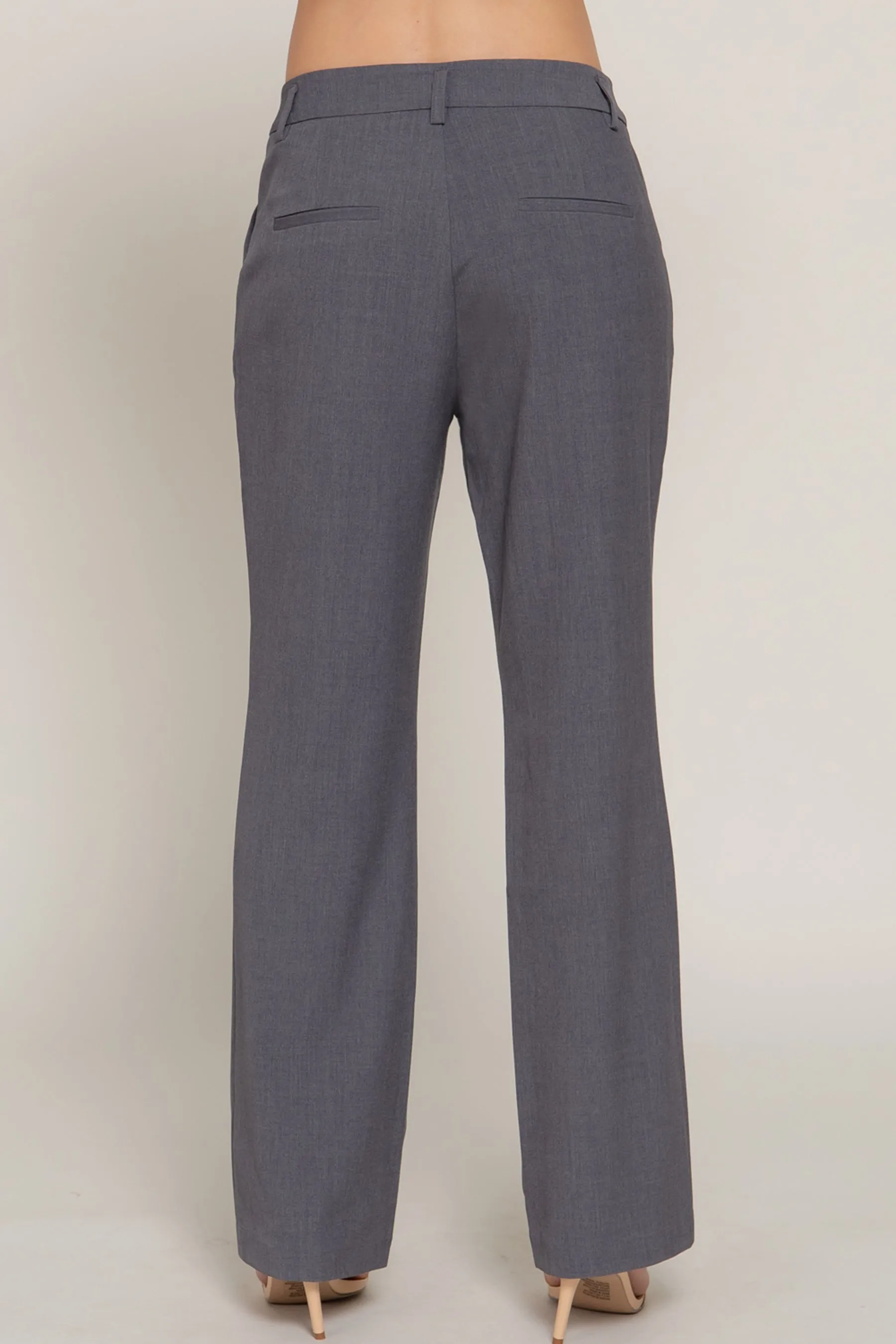 Classic Straight Leg Trousers Woven Stretch Work Pants ZP14316C28 $12.50EACH