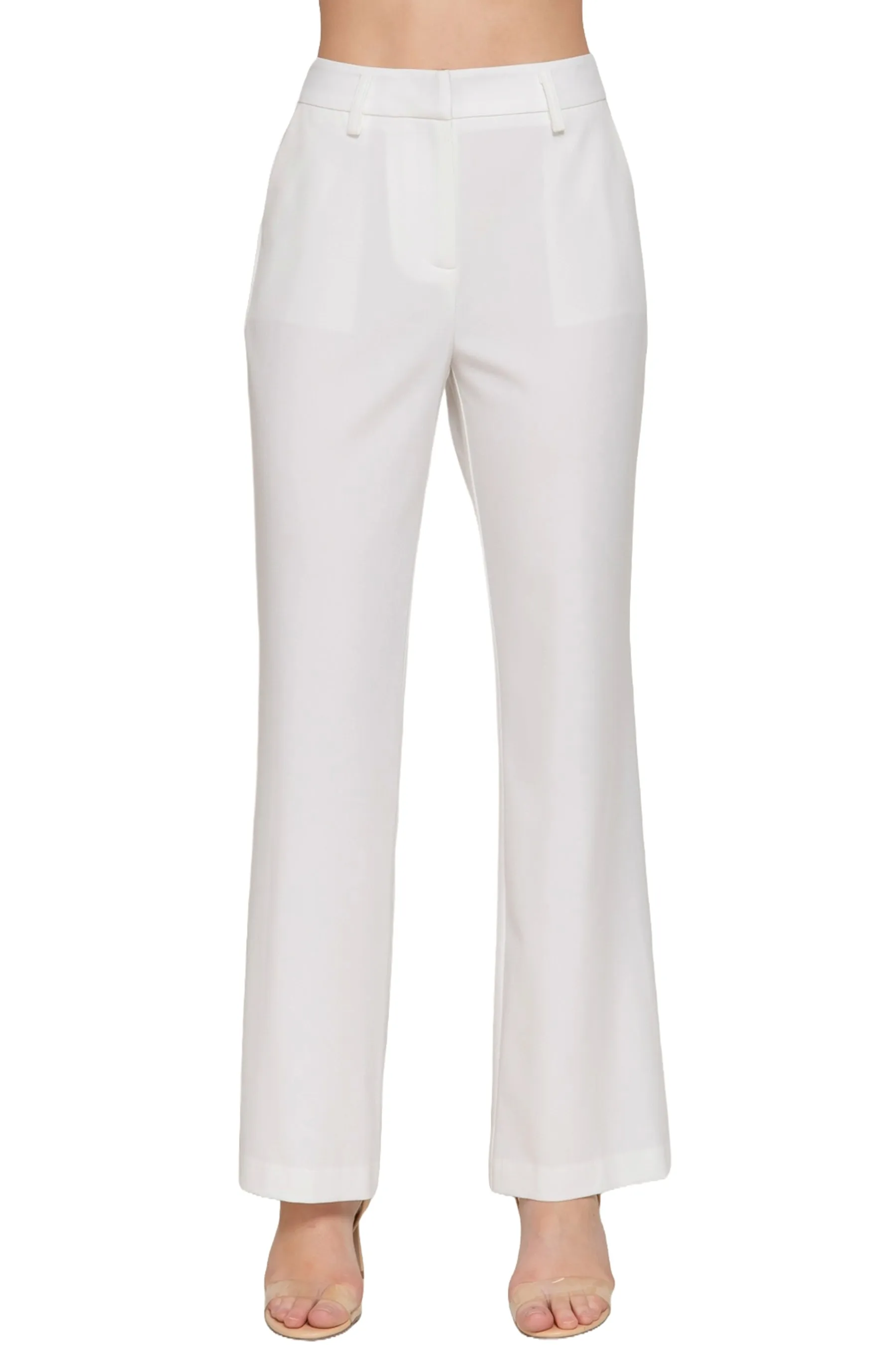 Classic Straight Leg Trousers Woven Stretch Work Pants ZP14316C28 $12.50EACH