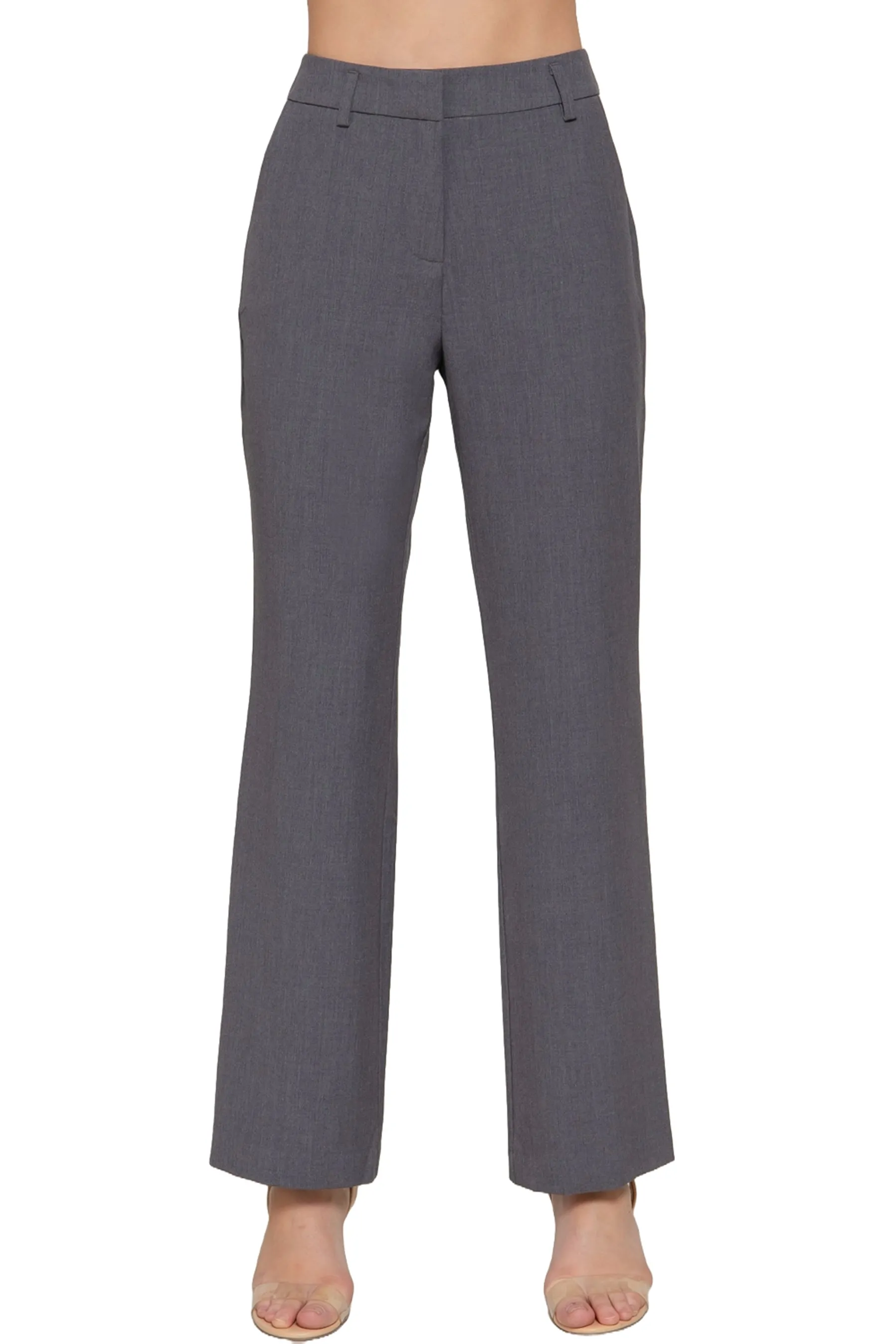 Classic Straight Leg Trousers Woven Stretch Work Pants ZP14316C28 $12.50EACH