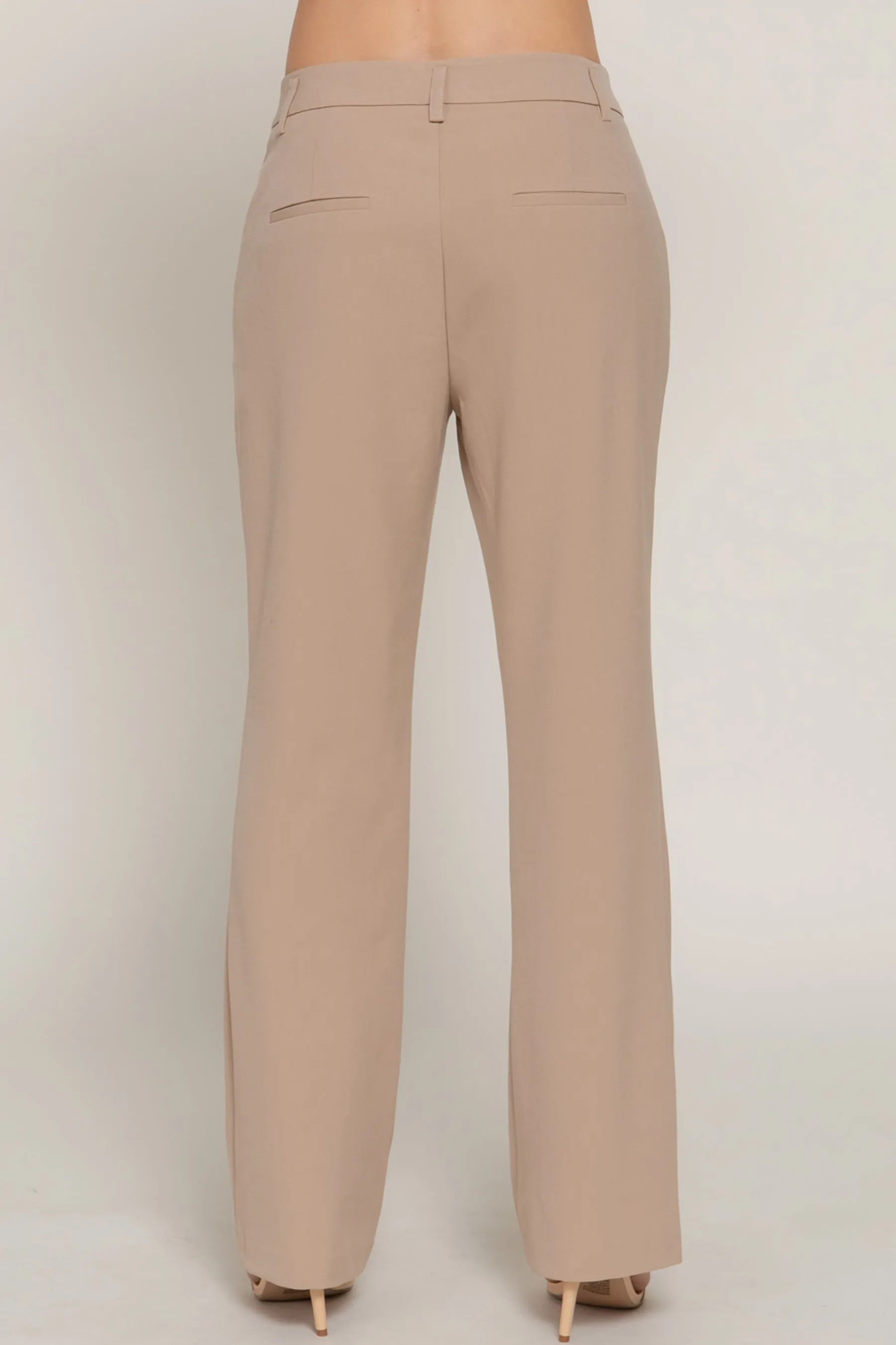 Classic Straight Leg Trousers Woven Stretch Work Pants ZP14316C28 $12.50EACH