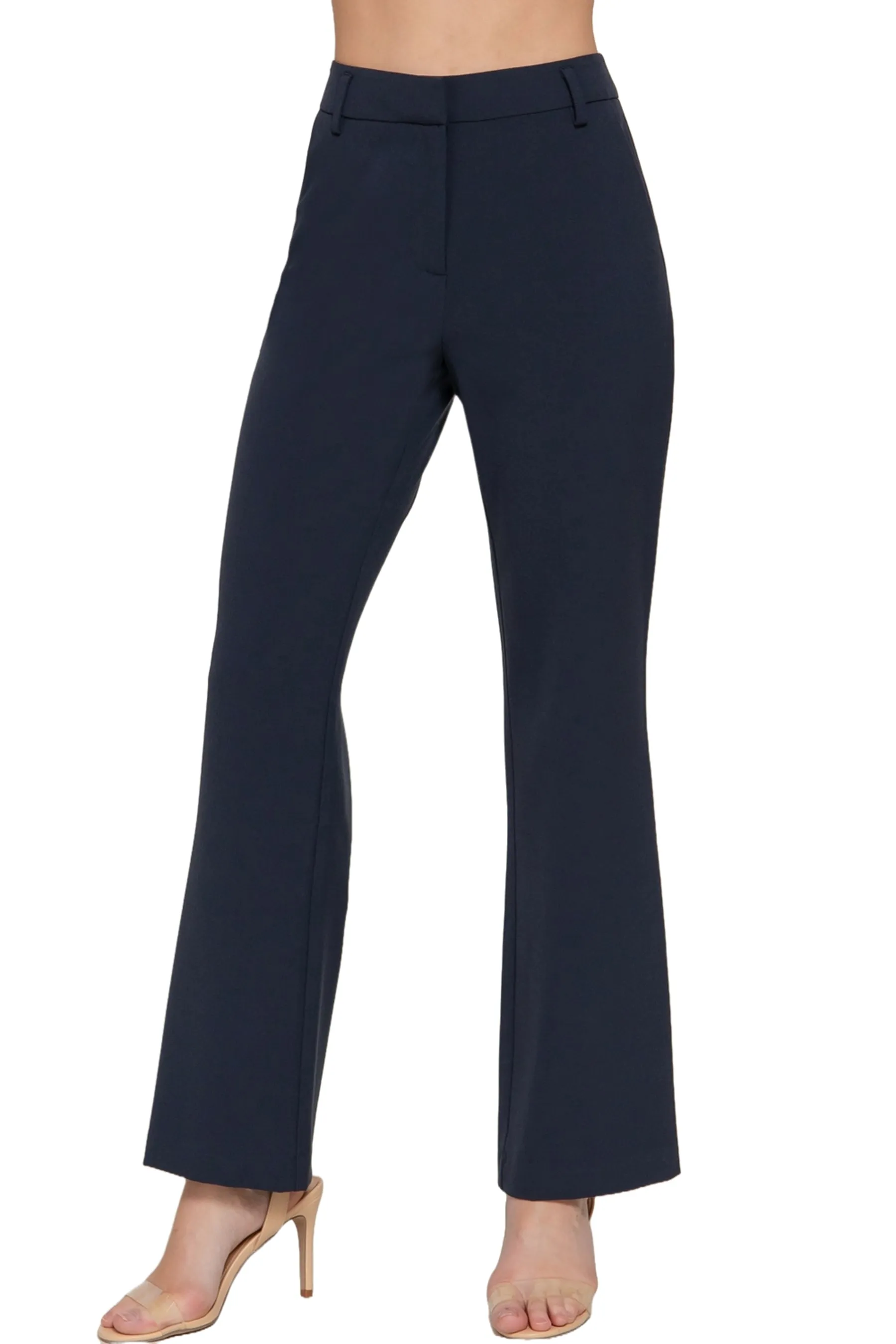 Classic Straight Leg Trousers Woven Stretch Work Pants ZP14316C28 $12.50EACH