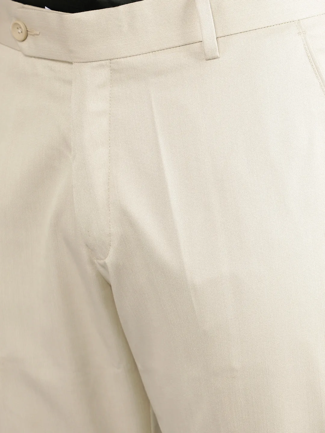 COBB MENS BEIGE FORMAL TROUSERS