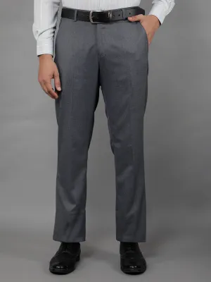 COBB MENS GREY FORMAL TROUSERS