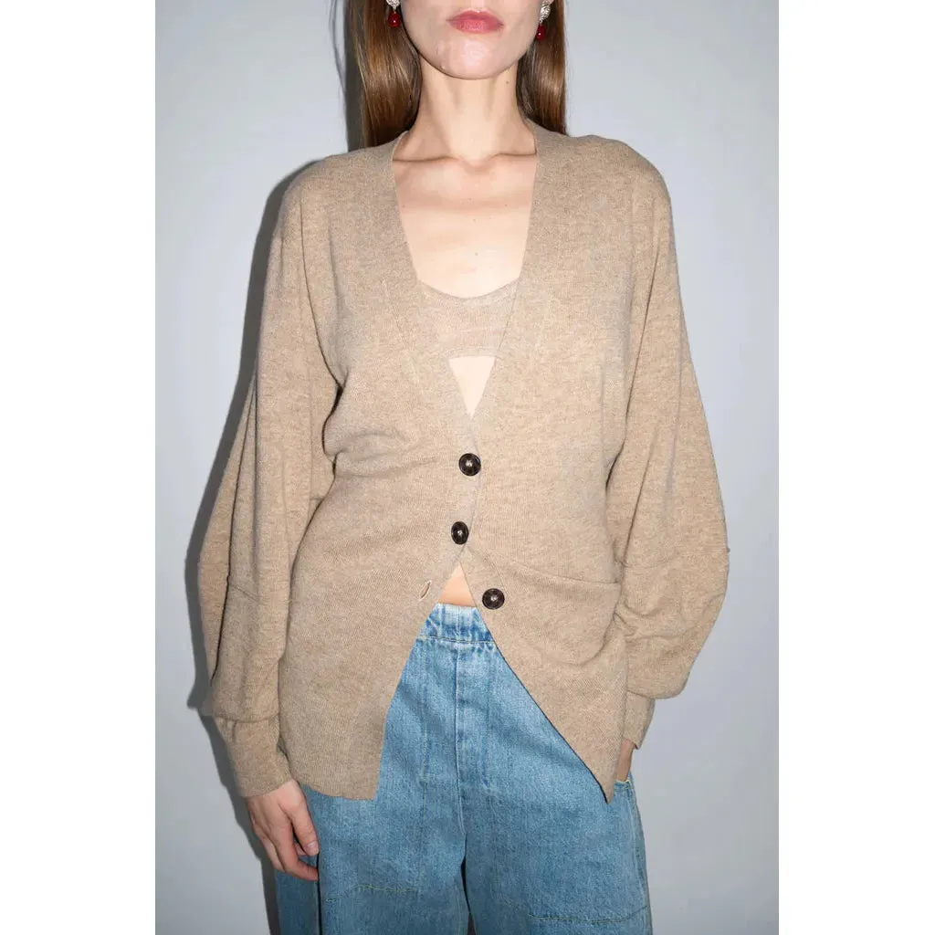 COMO SLEEVE CARDIGAN