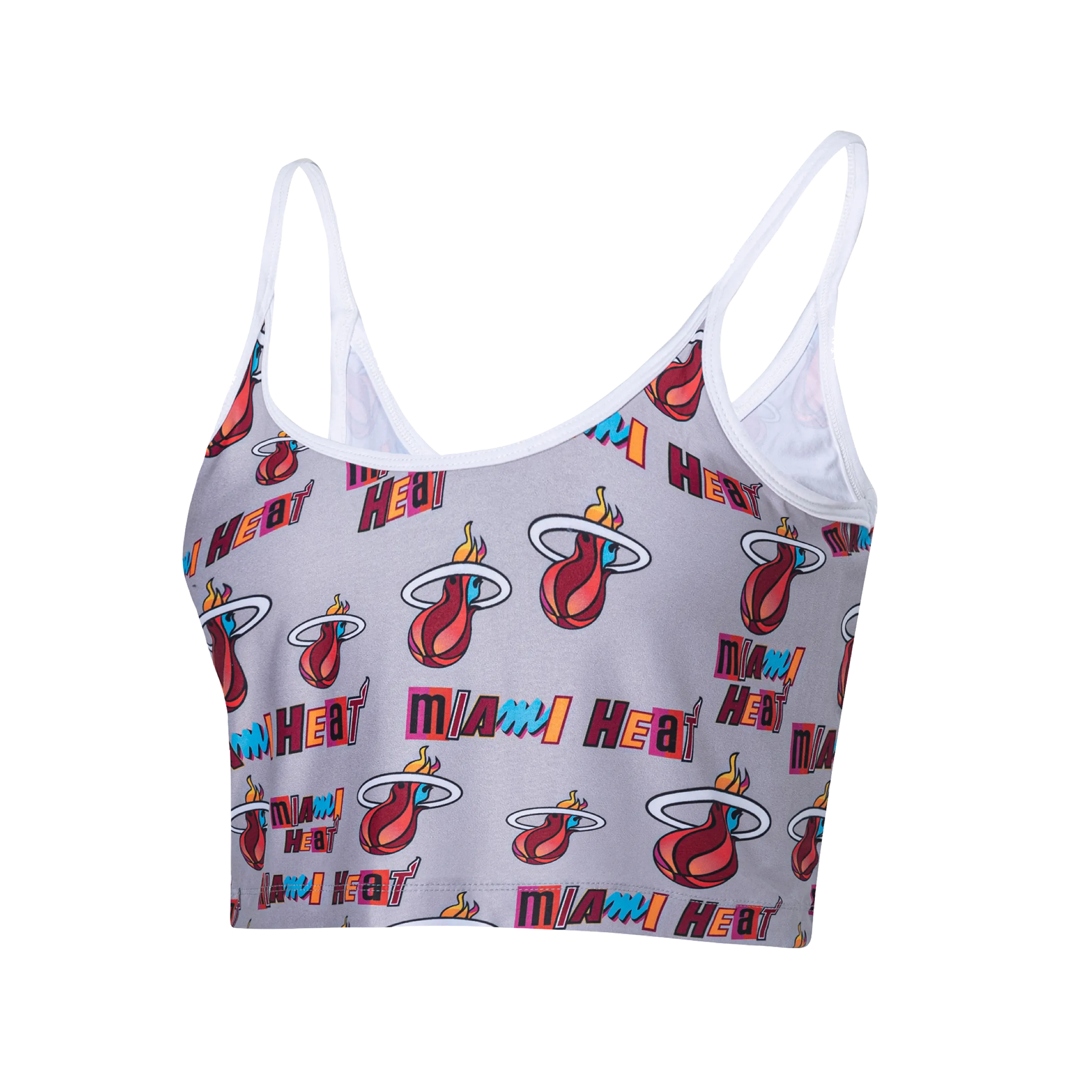 Concepts Sport Miami Mashup Vol. 2 Grey Women's Bralette