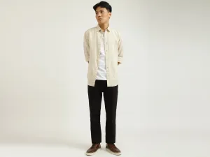 Cream Linen Shirt