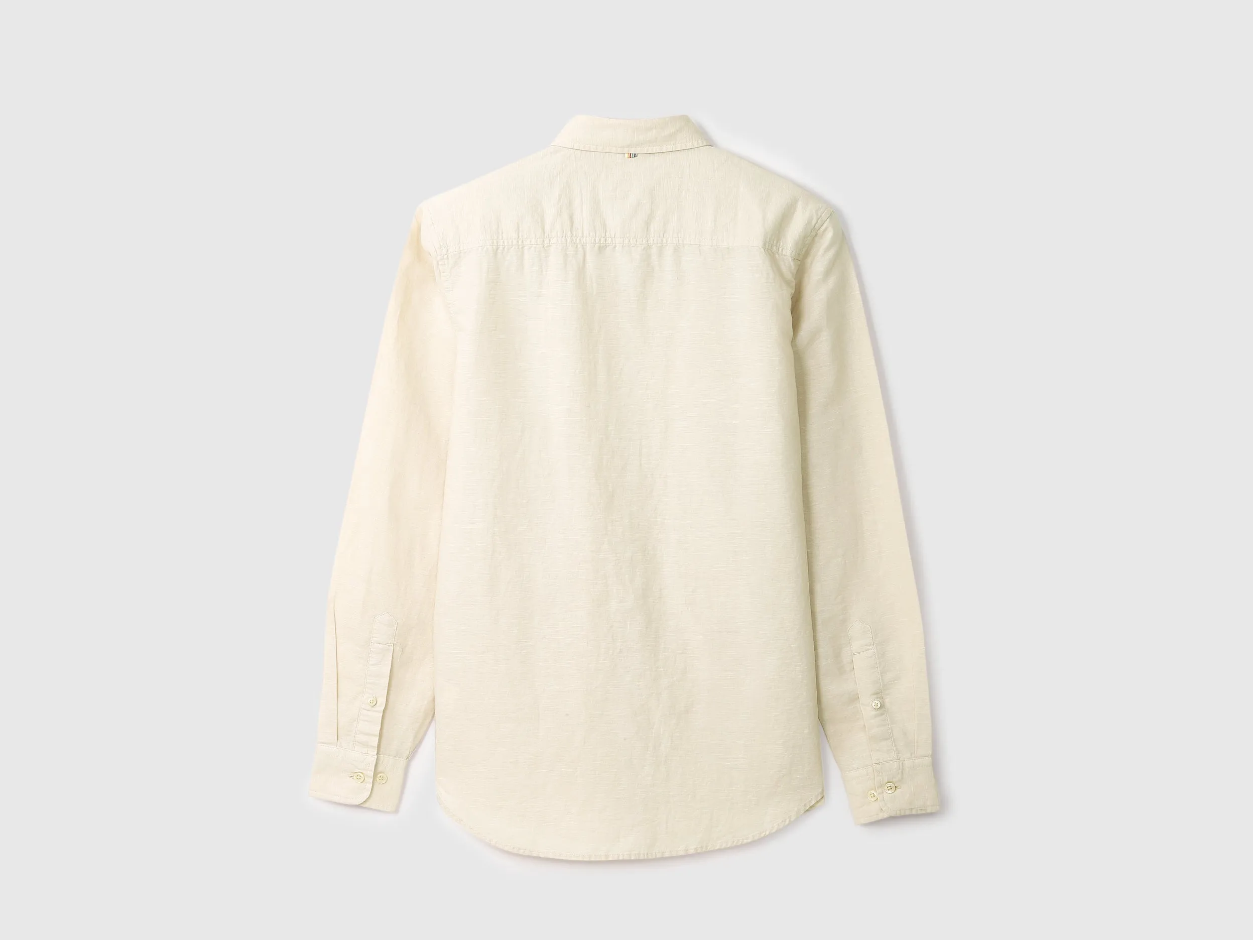 Cream Linen Shirt