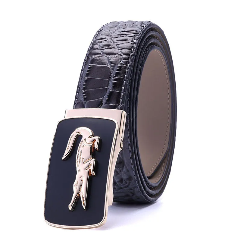 Crocodile Automatic Buckle Belt