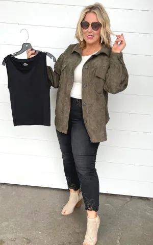 Cropped Seamless Tank Top - Final Sale