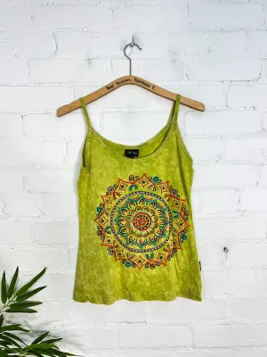 Cropped Strappy Vest Top