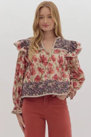 Danielle Mixed Berry Top