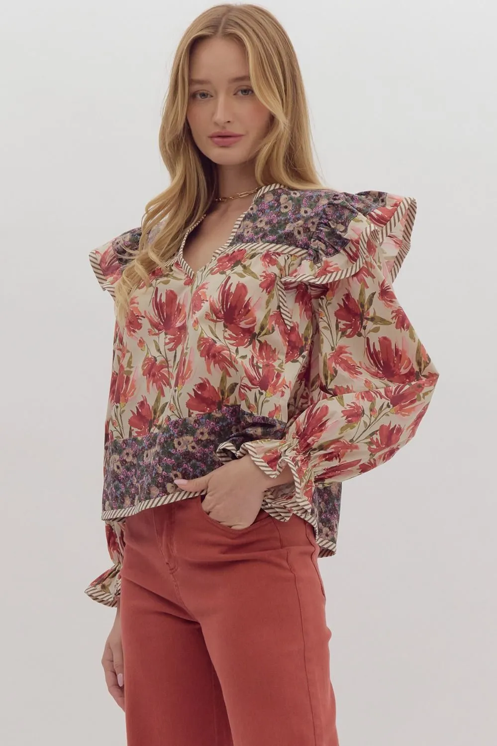 Danielle Mixed Berry Top