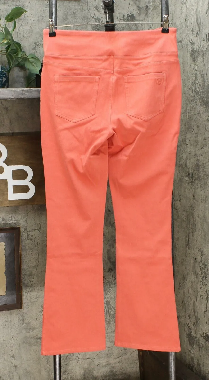 DG2 by Diane Gilman Women's Stretch Knit Twill Boot Cut Jeggings