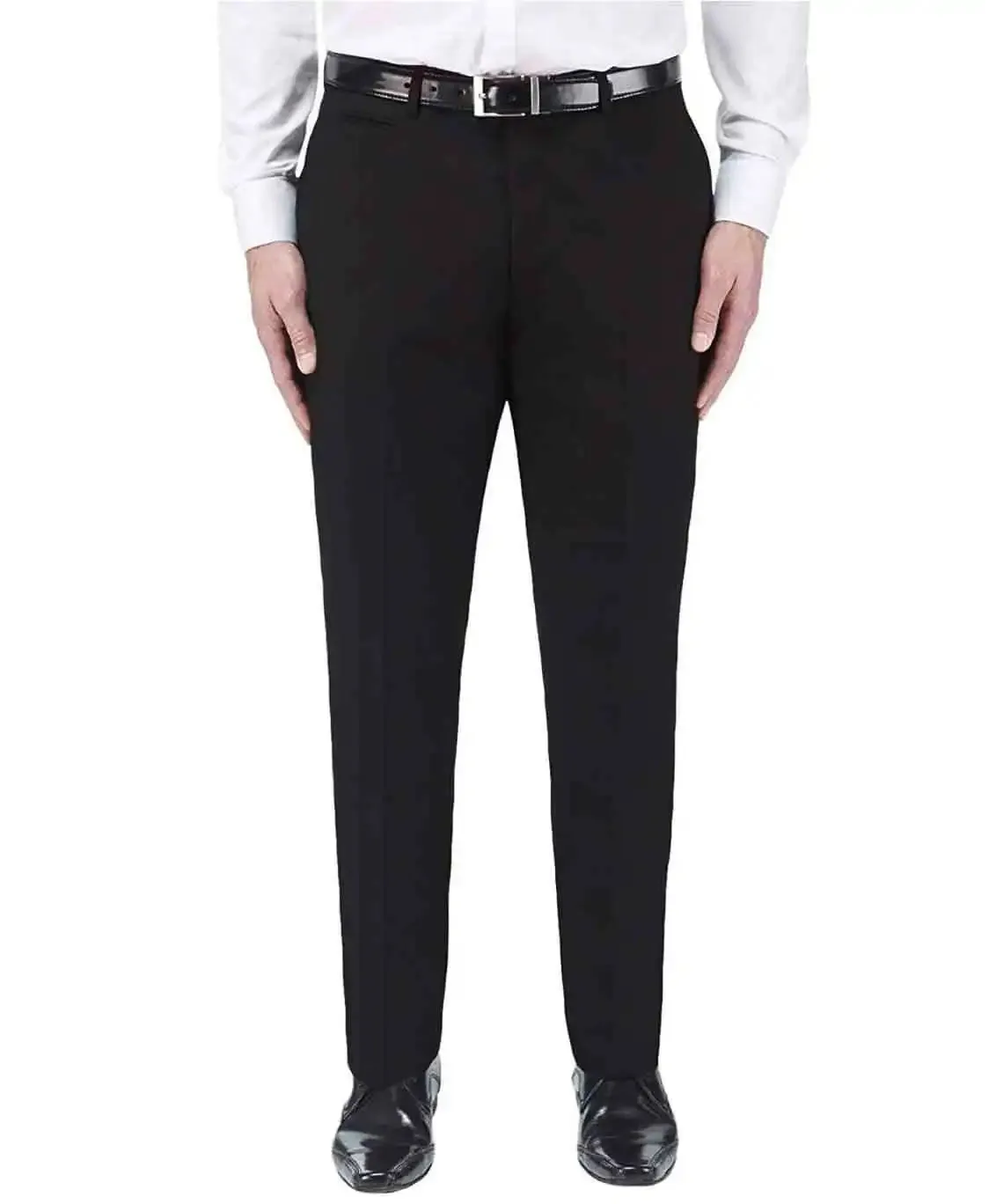 DGs Prestige Wool Blend Trousers Black