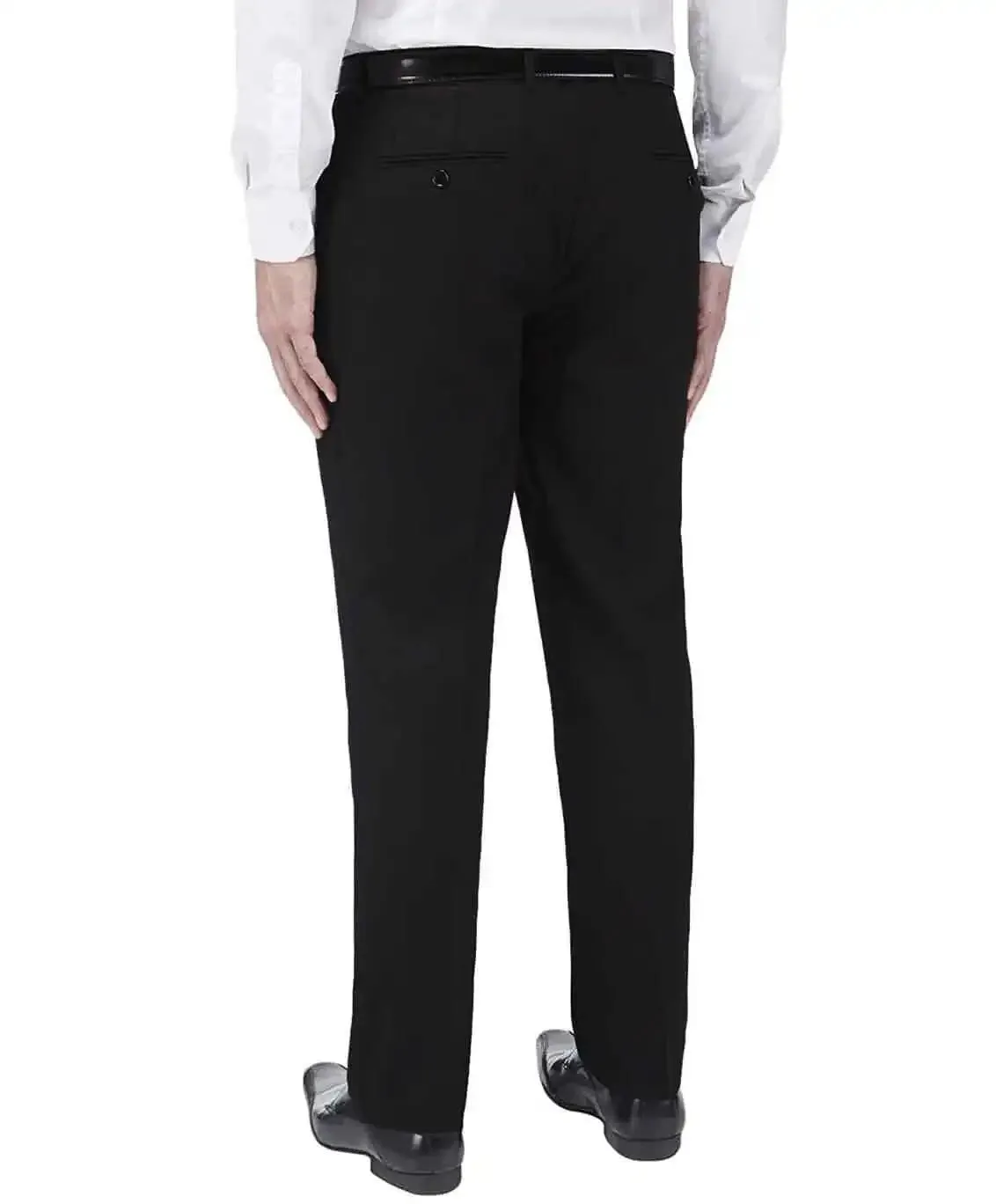 DGs Prestige Wool Blend Trousers Black