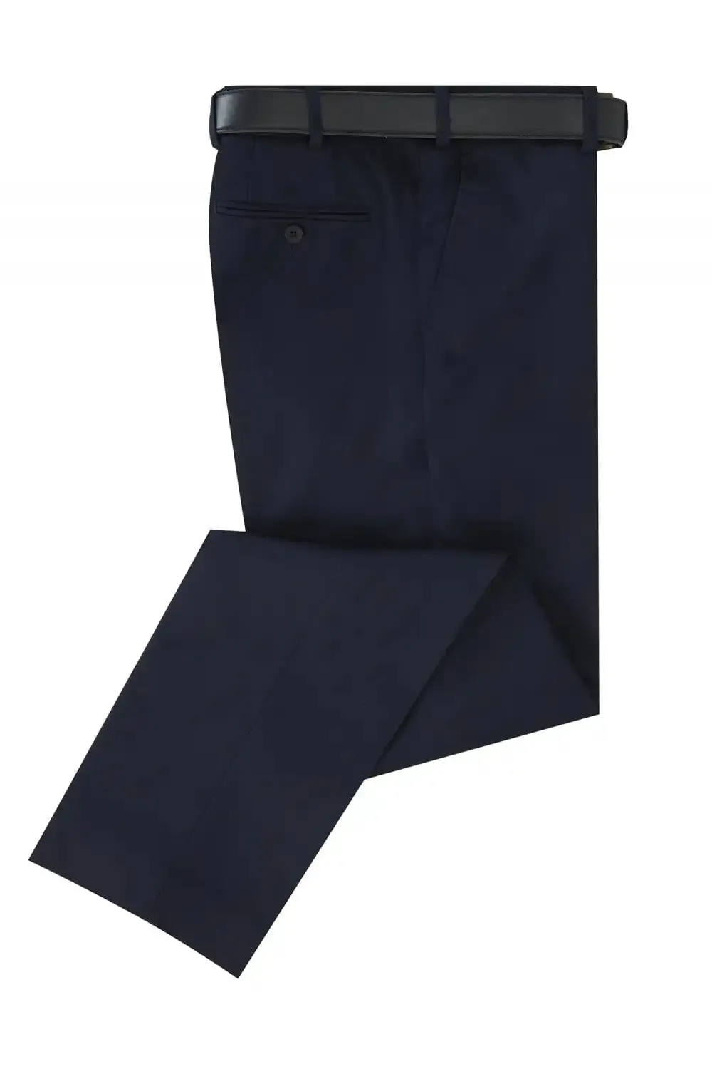 DGs Prestige Wool Blend Trousers Navy
