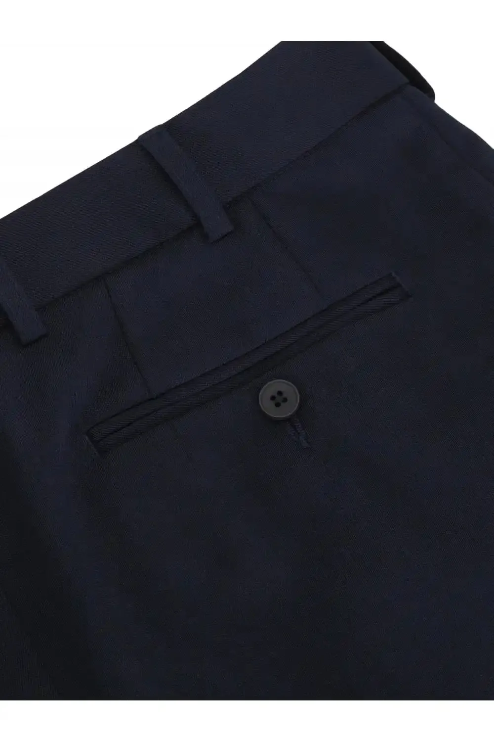 DGs Prestige Wool Blend Trousers Navy