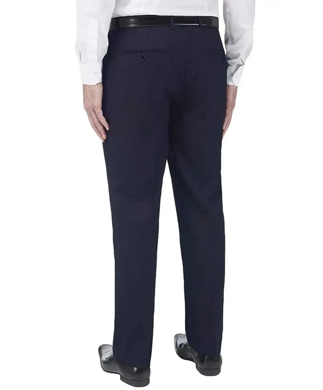 DGs Prestige Wool Blend Trousers Navy