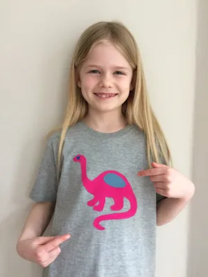 Dinosaur T-shirt - Grey