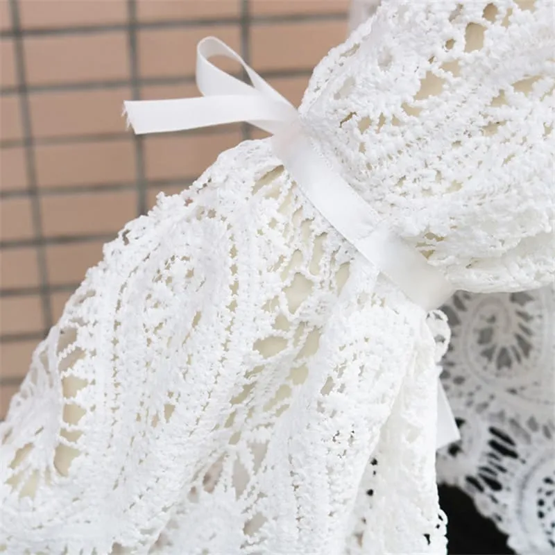 Dreamer Lace Mock Neck Sheer Long Sleeve Top
