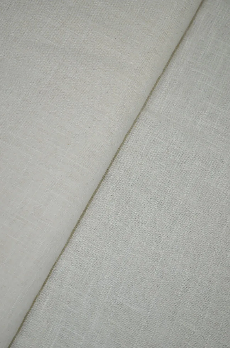 Dyeable Mulmul Textured Cotton Slub Fabric