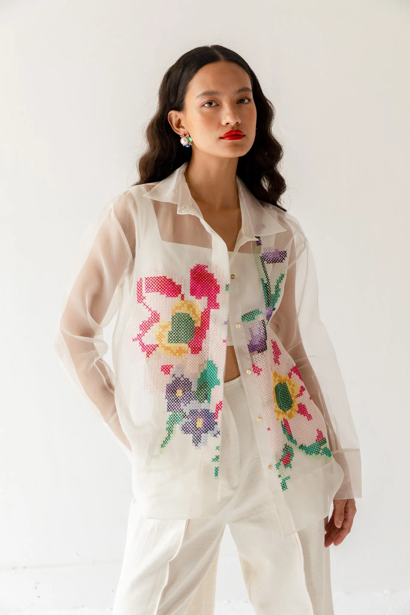 Earth Laughs In Flower Shirt