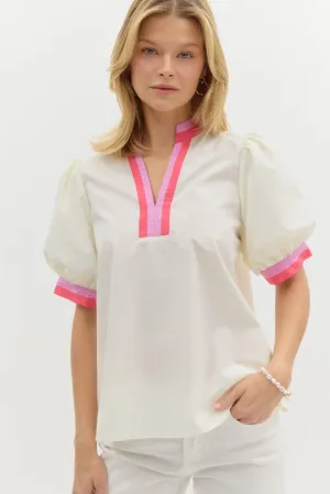 Ecru Molly Blouse