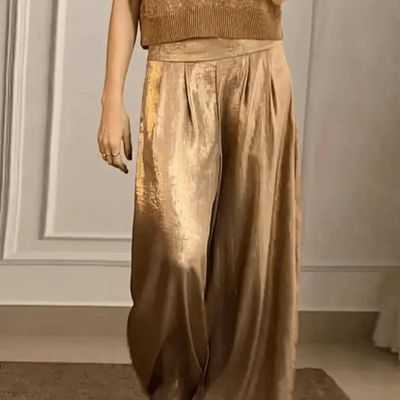 Elegant Wide-Leg Trousers for Formal Events