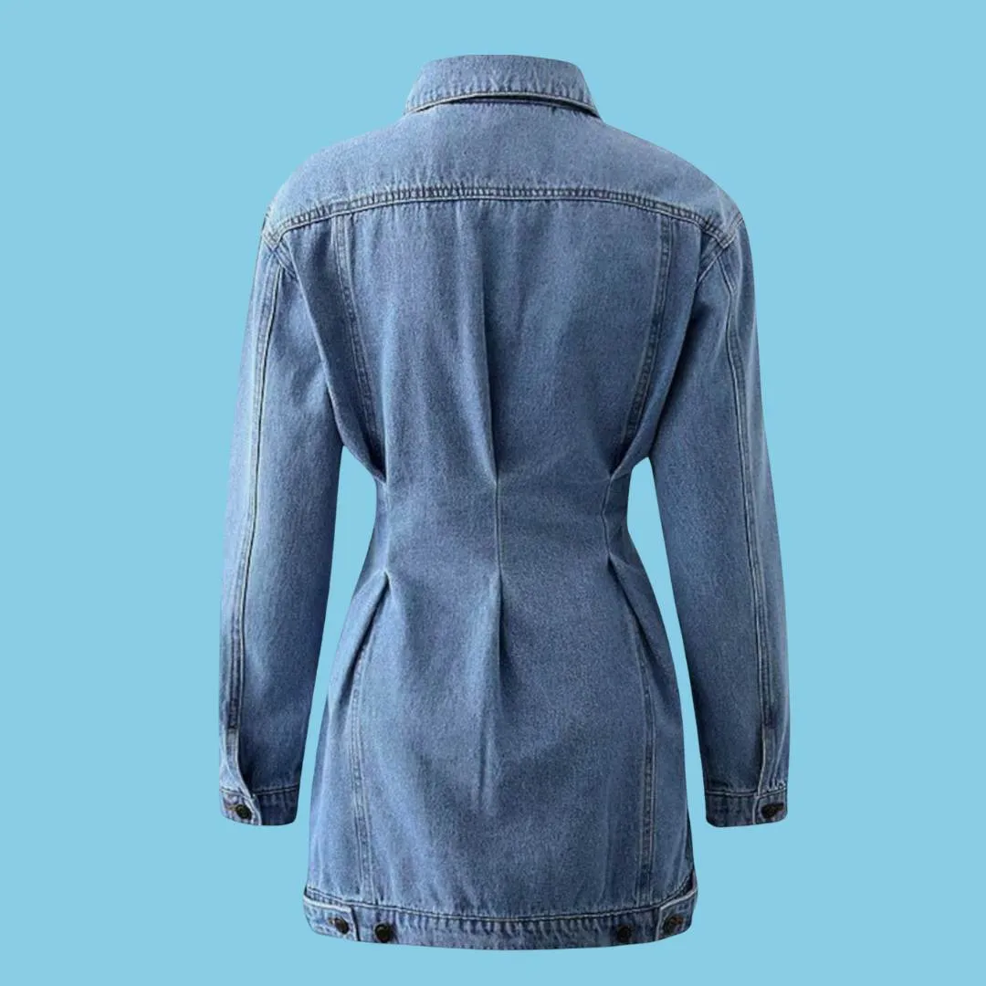 Elvira™ | Trendy Oversized Denim Jacket