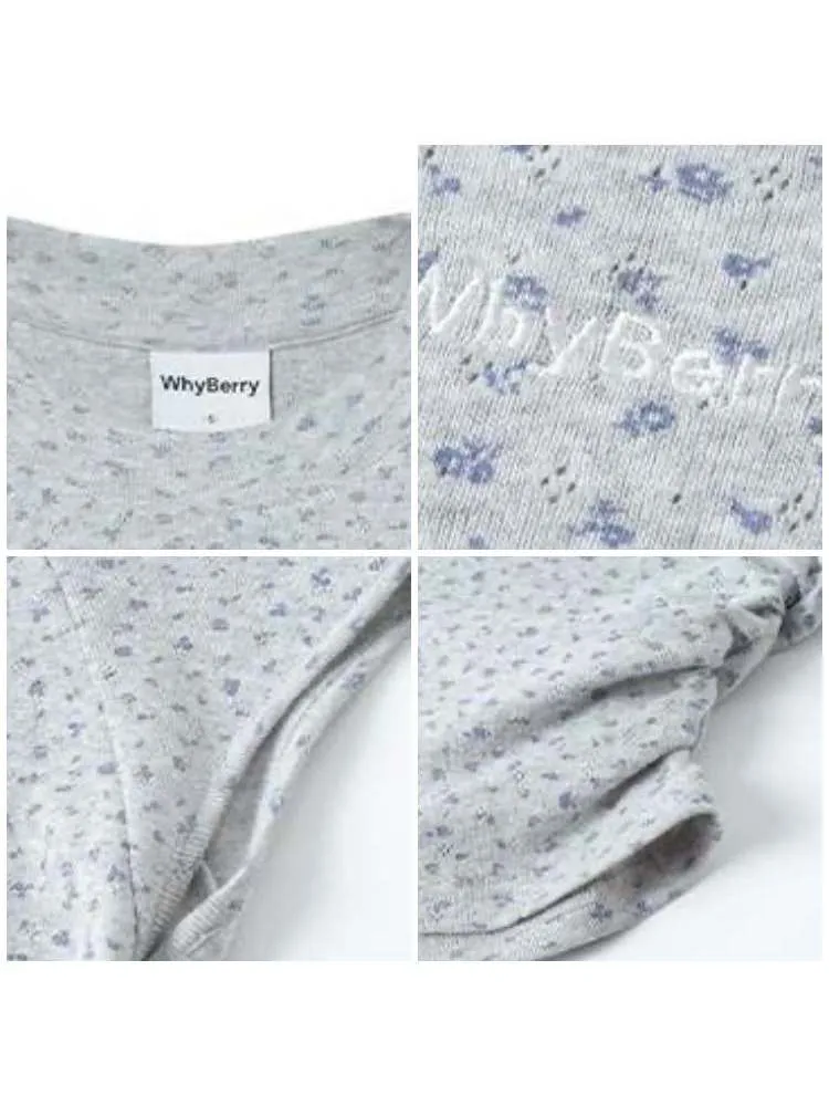 embroidered floral short top