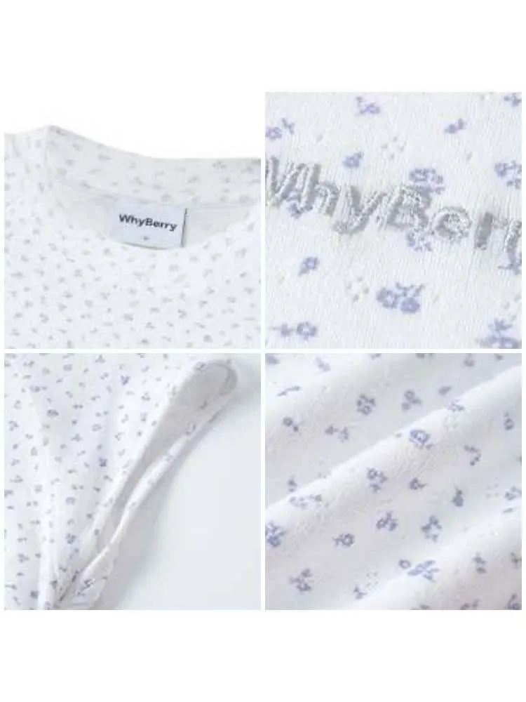 embroidered floral short top