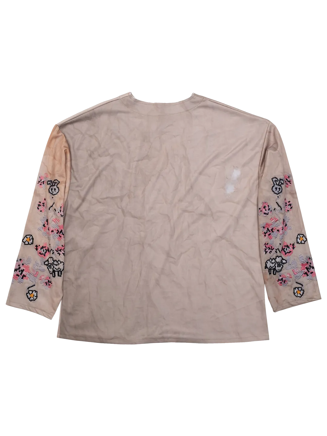 Embroidered Longsleeve Blouse