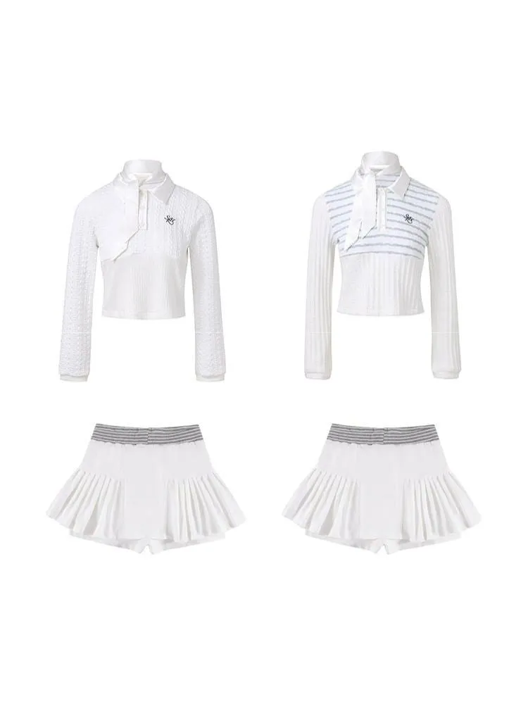 Embroidered loose shirt tops【s0000004070】