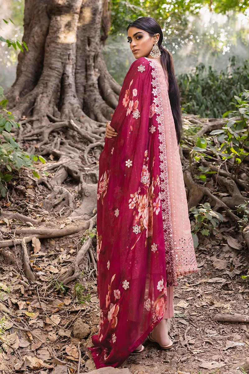Embroidered Pakistani Salwar Kameez Dupatta Burnt Blush Salwar Suit