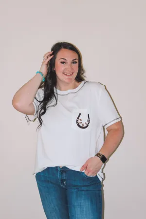 Embroidered Rodeo Tee