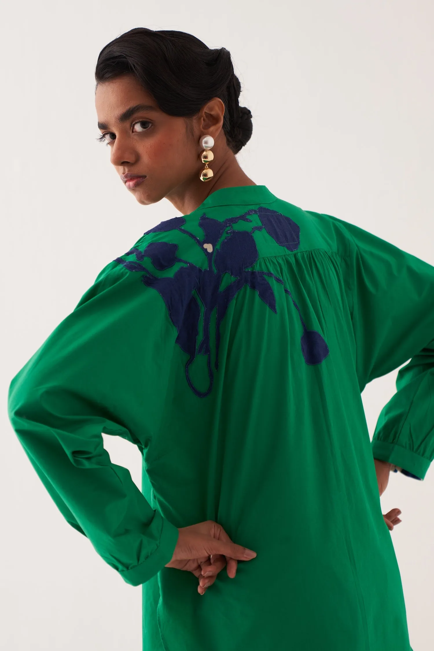 Emerald Applique Shirt