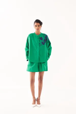 Emerald Applique Shirt