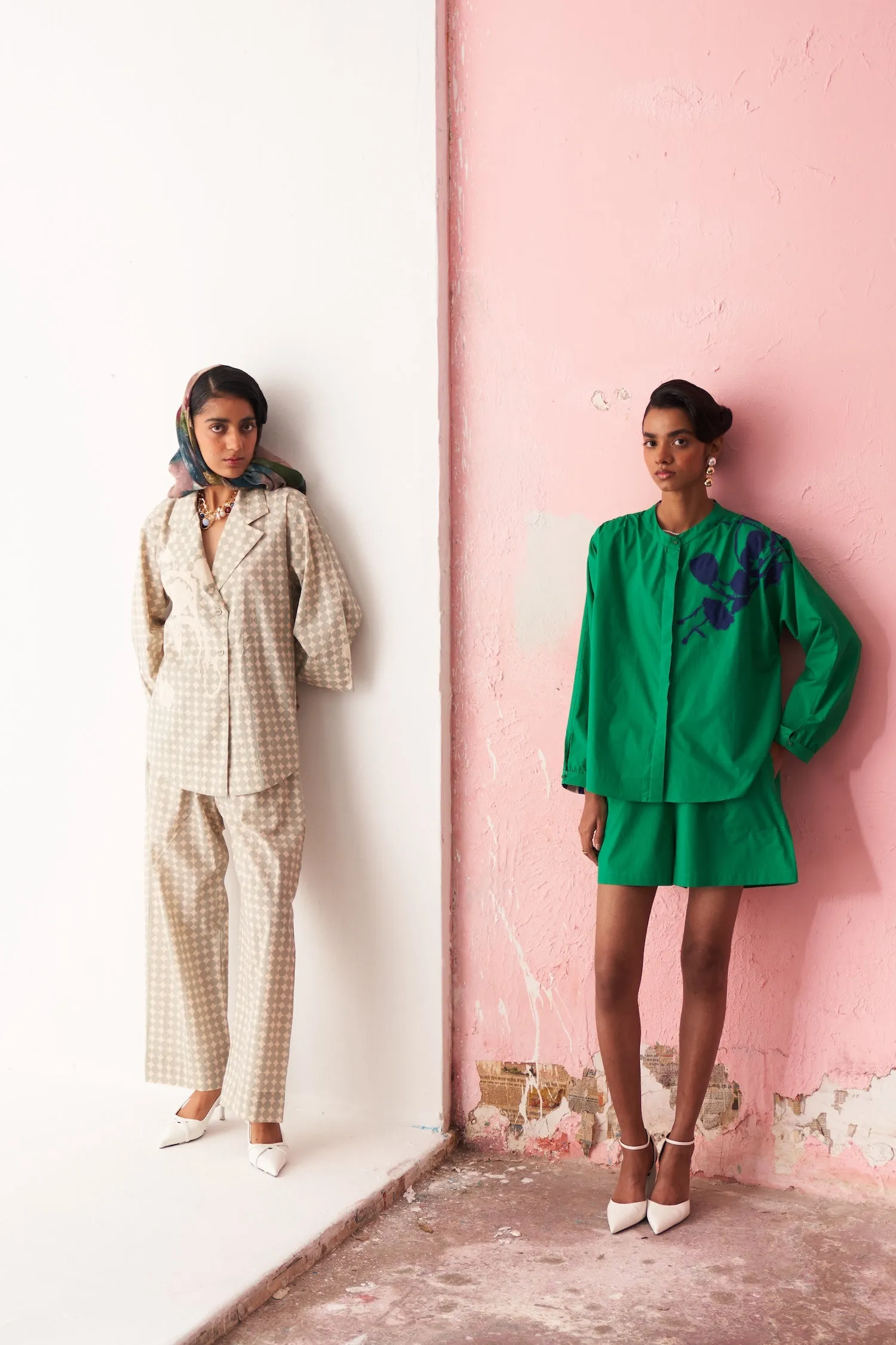 Emerald Applique Shirt