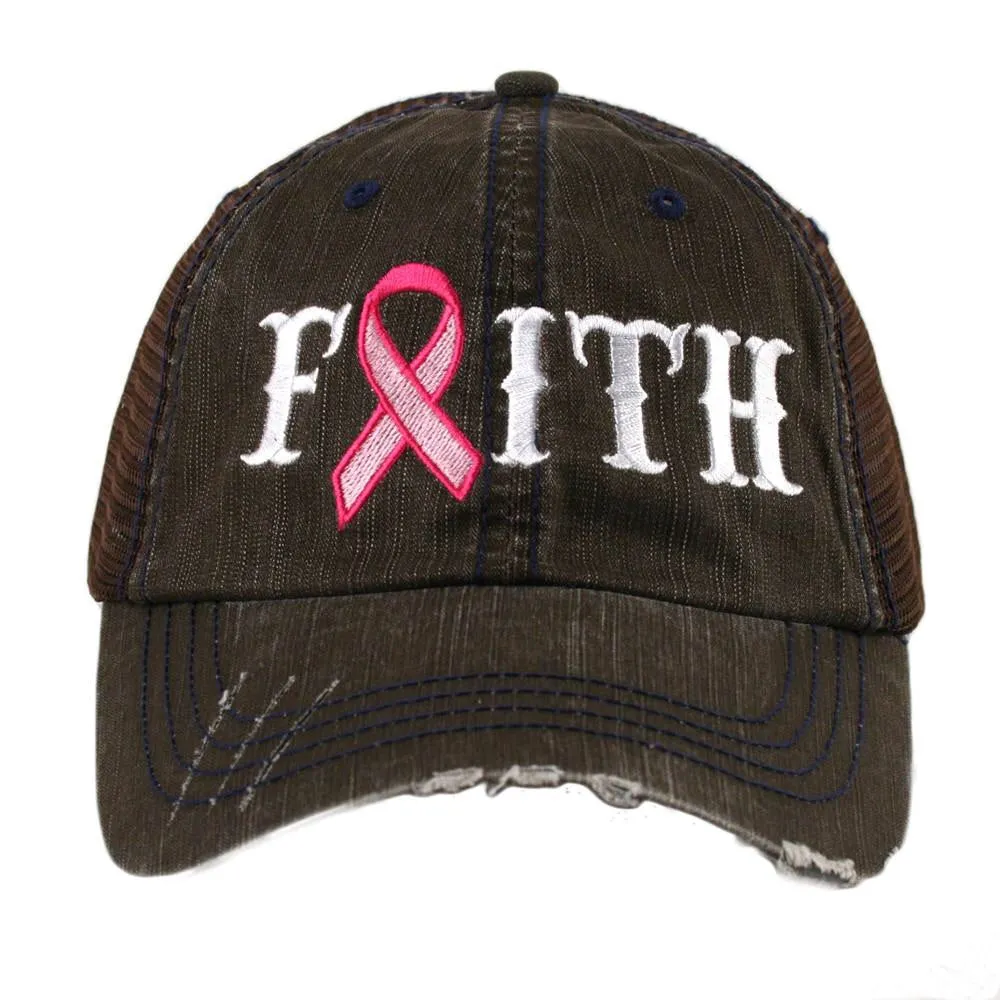 Faith hats and clothing FAITH OVER FEAR Embroidered trucker caps