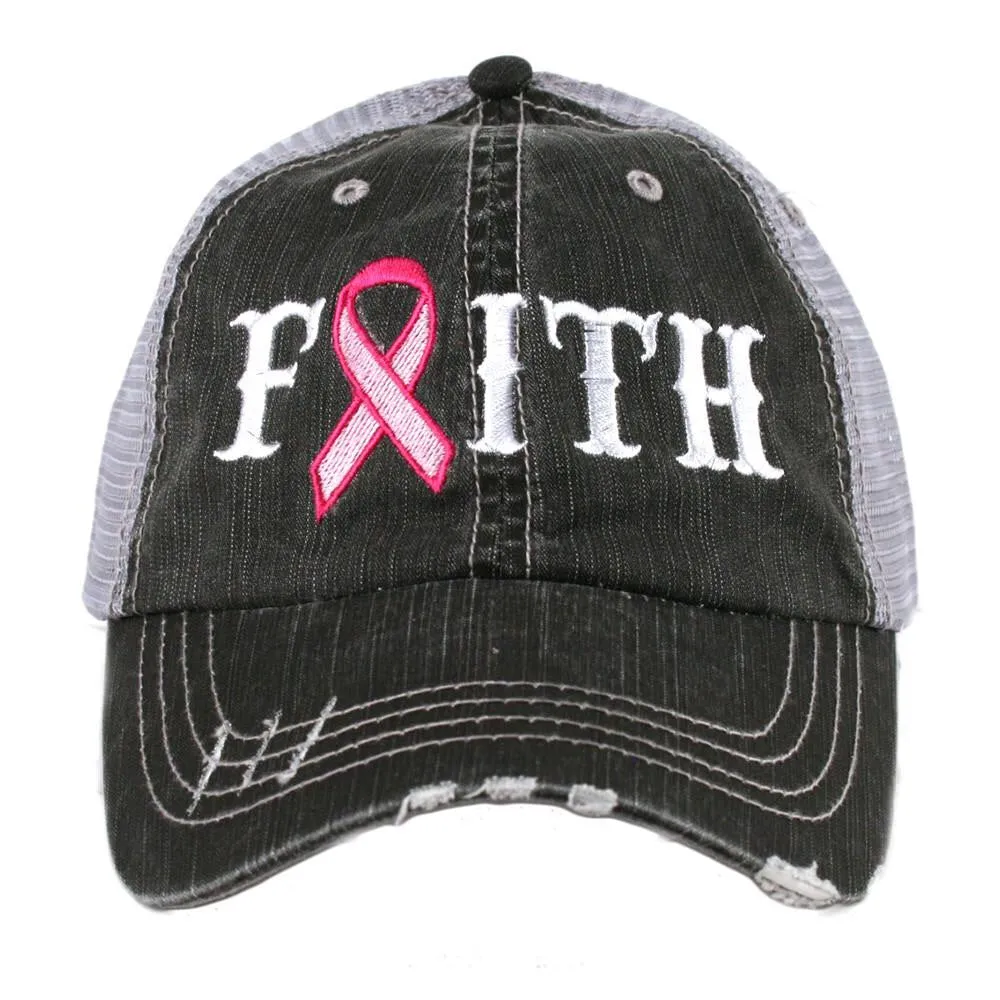 Faith hats and clothing FAITH OVER FEAR Embroidered trucker caps