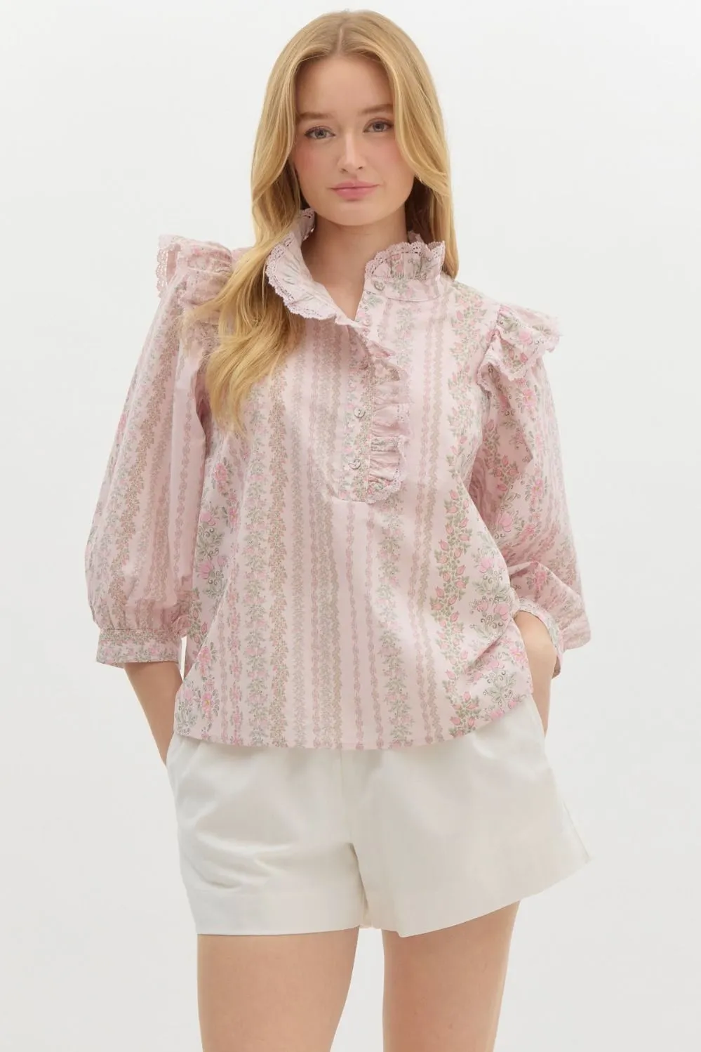 Fancy Shack Floral Blouse