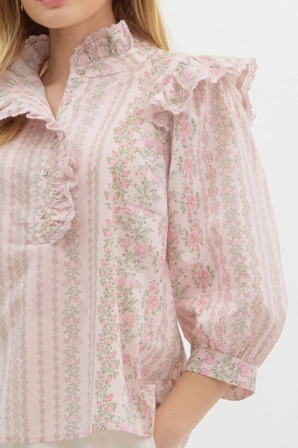 Fancy Shack Floral Blouse