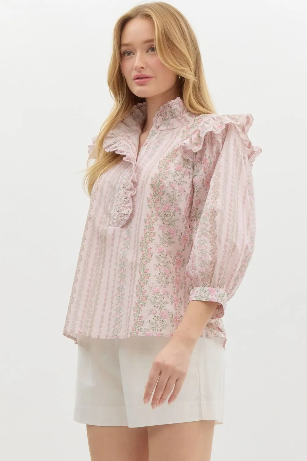 Fancy Shack Floral Blouse